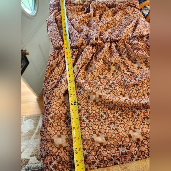 Pink Lily Humble and Kind off Shoulder  Beige Mini Dress Size 2X - Picture 4 of 14